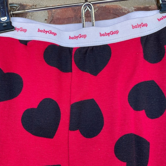Toddler Girls Baby Gap Heart Print Snug Fitting Pajama Pants Size 3 Years - Picture 2 of 7